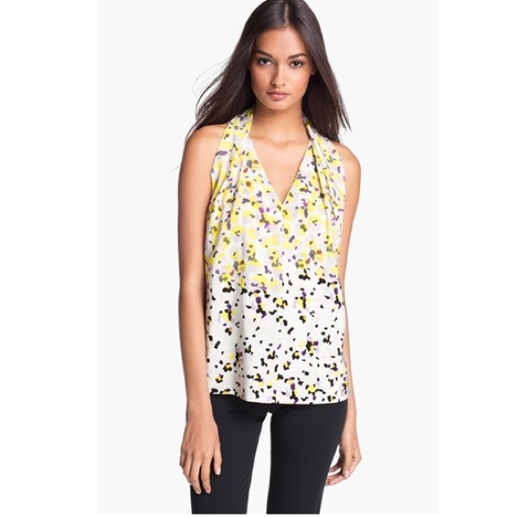 DVF Reagan silk top