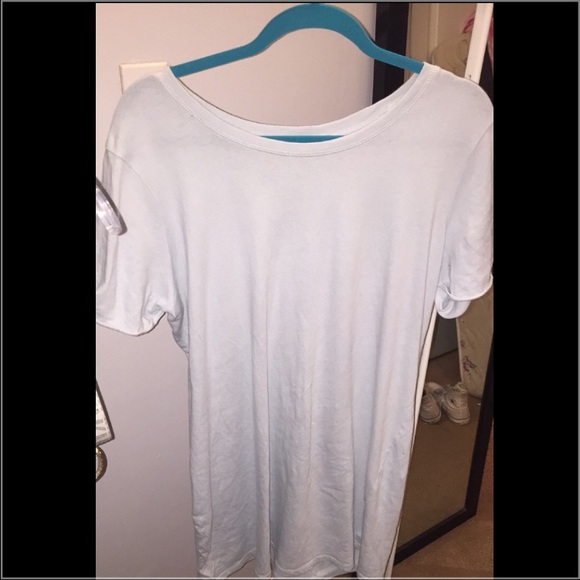 a knee length tshirt dress