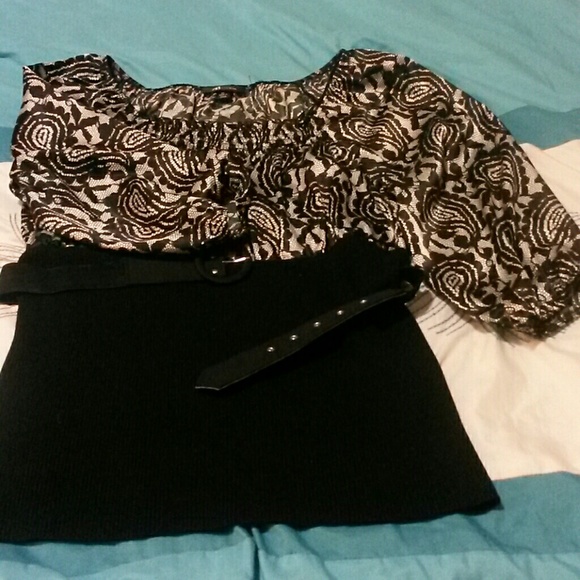 Pullover dress top