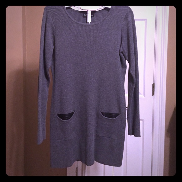 Long sleeved sweater dress
