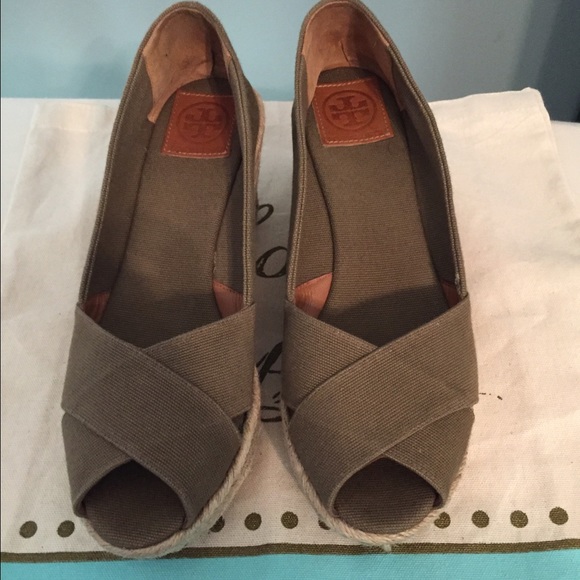 Tory Burch canvas Espandrille