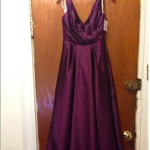 NWT Bridesmaid Dress Color: Plum