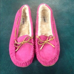 Pink Moccasins