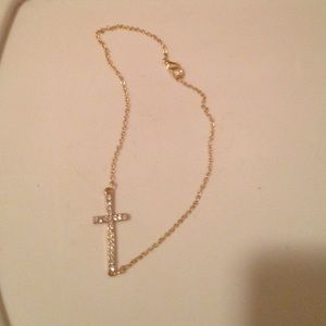 cross ankle bracelet