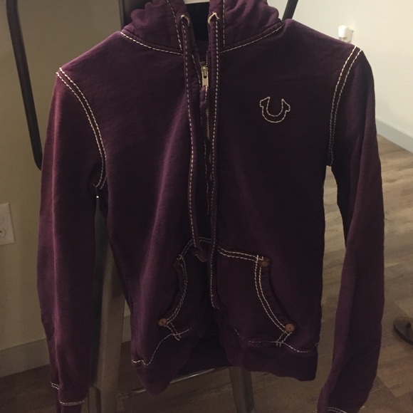 True religion zip up