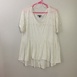 🍁NOVEMBER SALE🍁 Cream Colored AE Shirt