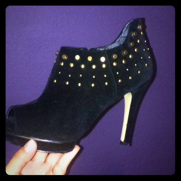 Opened toe booties!