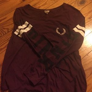 Victoria's Secret long sleeved shirt.