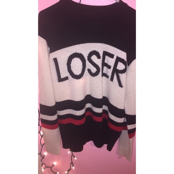 loser sweater