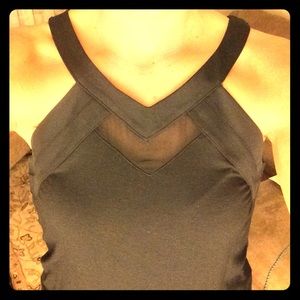 The Limited Black V Top
