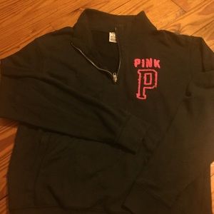 Victoria's Secret half zip size med.