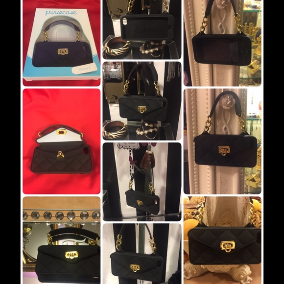 🙌🏽🙌🏽Black iPhone 5 Pursecase🙌🏽