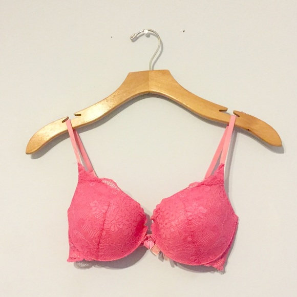 Pink 34C VS Push Up Bra