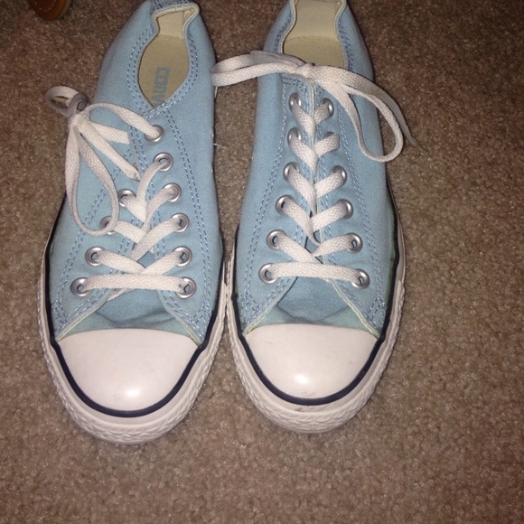 Light Blue Converse
