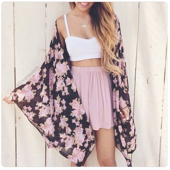 Floral kimono !