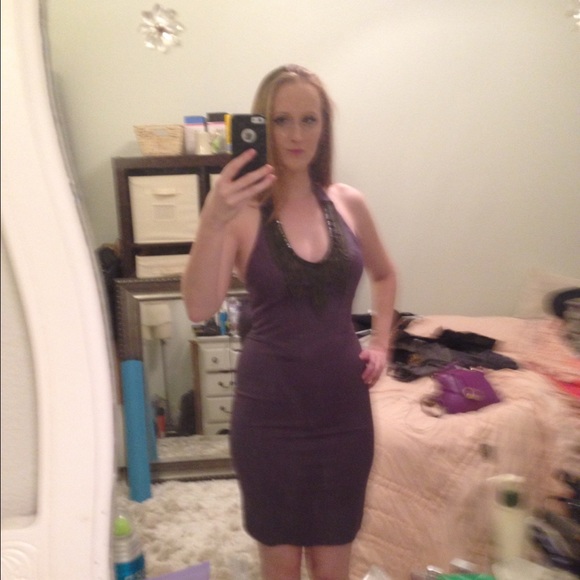 Black halo dress - size 0