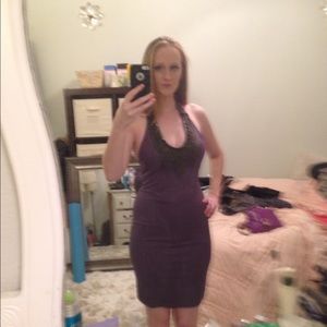Black halo dress - size 0