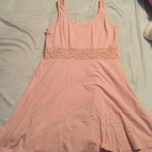 Split lace F21 cover up