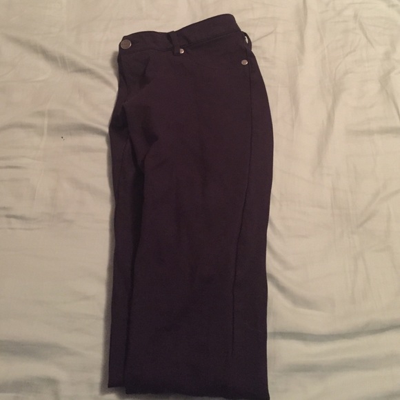 Black jeggings