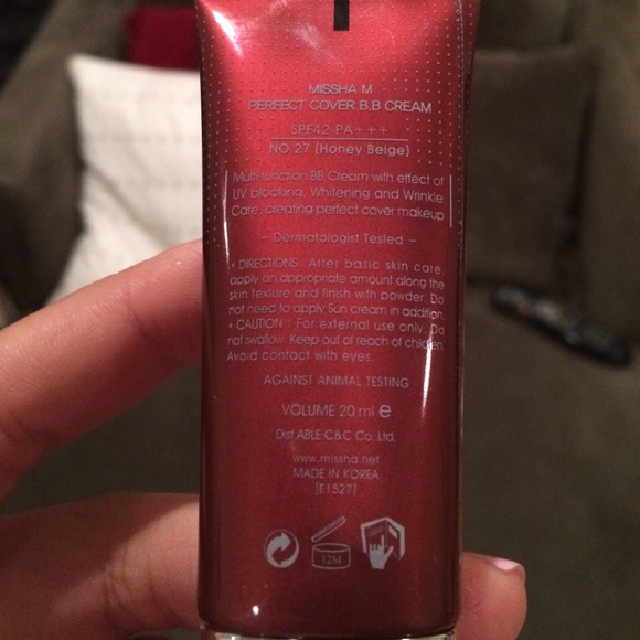 🔹SOLD🔹Missha Perfect Cover BB Cream - Picture 3 of 3