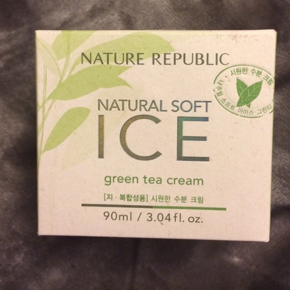 Limited edition Nature republic green tea cream!