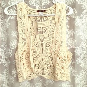Lace vest