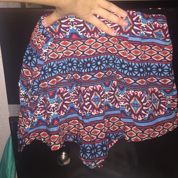 tribal print shorts
