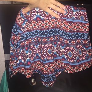tribal print shorts