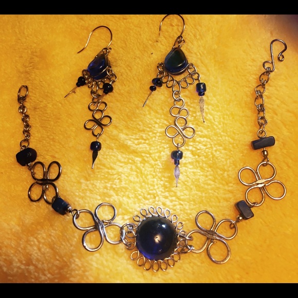 Bracelet & Earrings Set