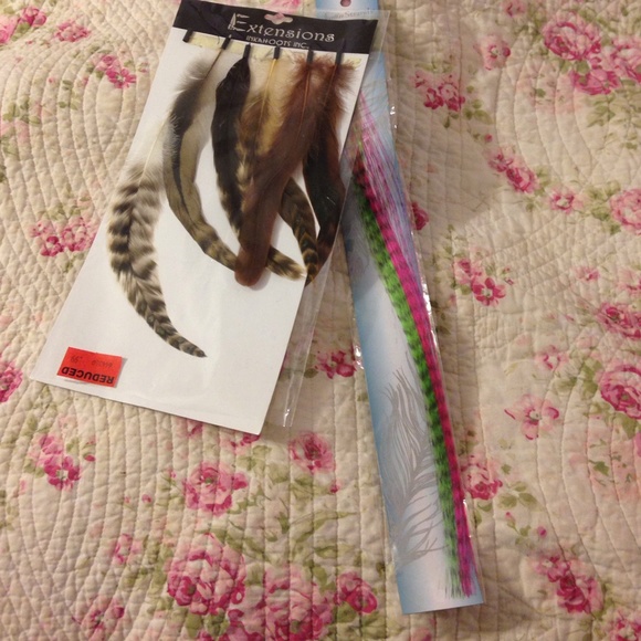 FEATHER HAIR EXTENSIONS