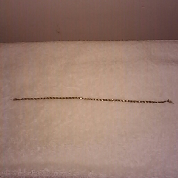 14Kt gold rope bracelet or anklet ur choice...