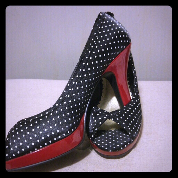 Madden Girl peep toe heels