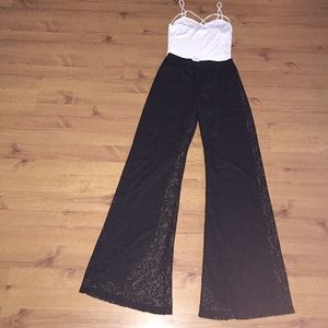 LA Hearts crochet paloza pants