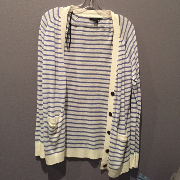 Striped cardigan
