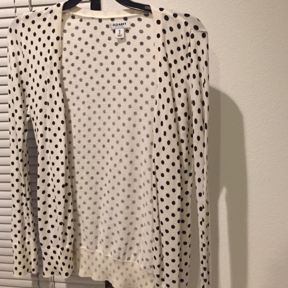 Polka dot cardigan