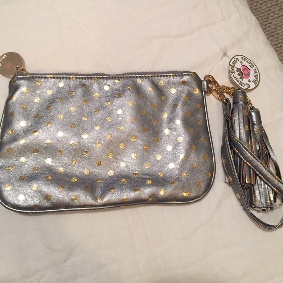 Deux Lux Gold & Silver Clutch/Wristlet