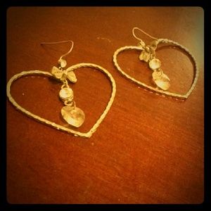 Heart shaped earrings