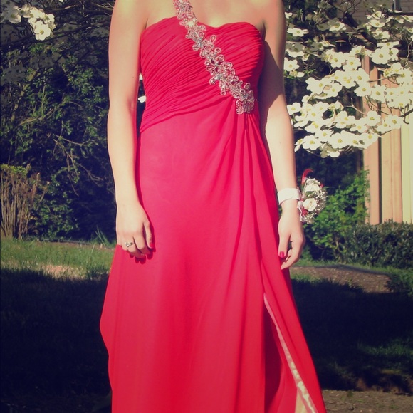 More pictures for Red prom dress!