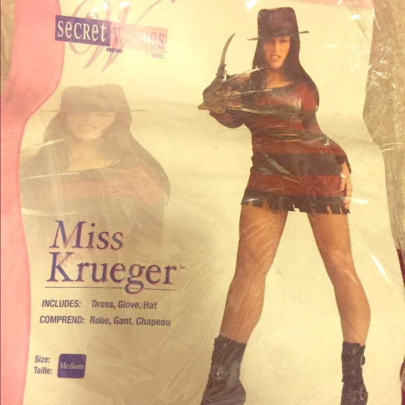 Miss Freddie Krueger Halloweem Costume dress only