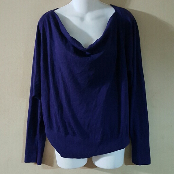 Soft scoop neck Loft sweater