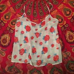 SOLD American Apparel rose camisole