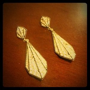 Fancy statement crystal earrings