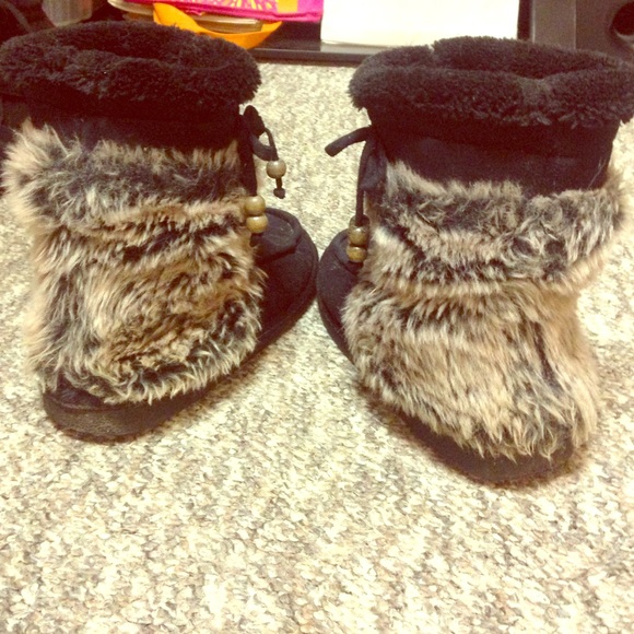 Warm Fuzzy boots