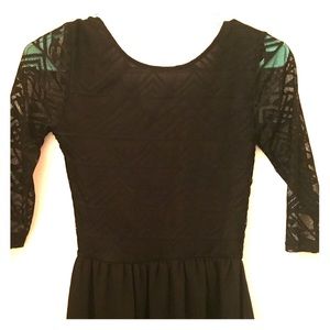 Black H&M dress