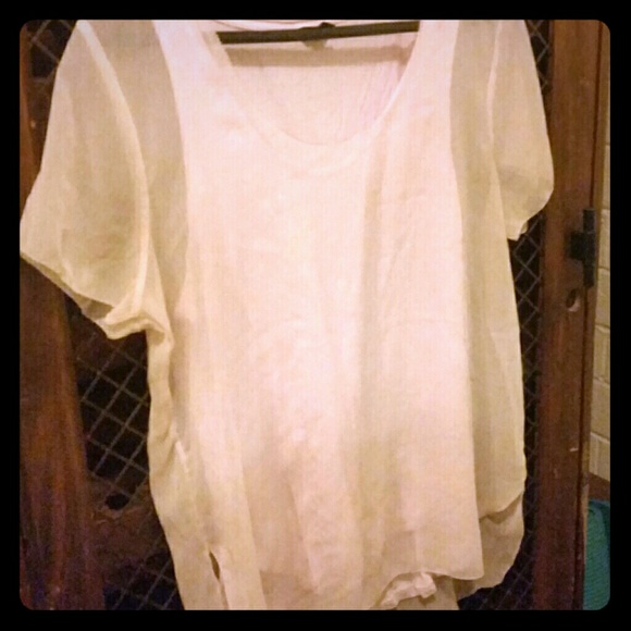 Layered light pink tee - Picture 1 of 1