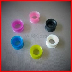 Plugs Silicone. Many sizes. Sold in Pairs.