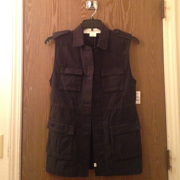 Treasure&Bond Longline Military Vest
