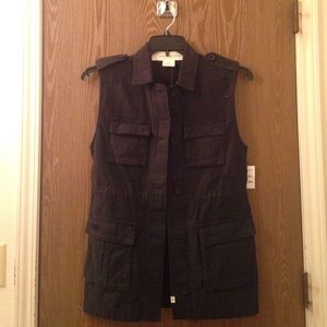 Treasure&Bond Longline Military Vest