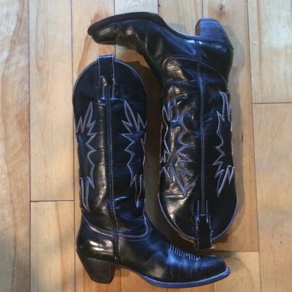 Vintage Montana Cowboy Boots