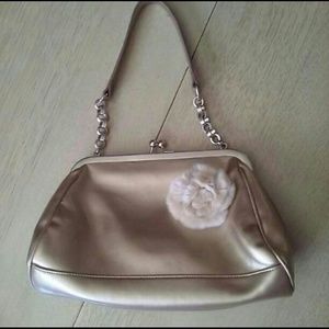 Liz Claiborne Champagne Gold Color Purse